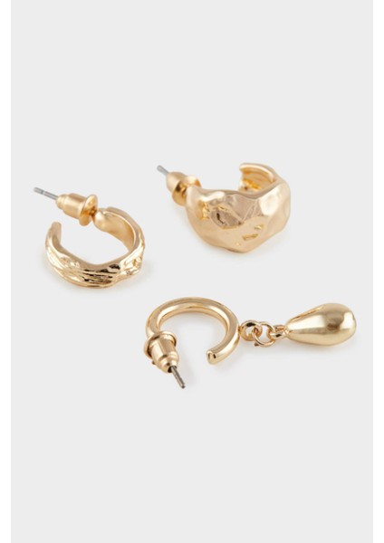 Kadın 6'lı Gold Küpe E4450AXNS
