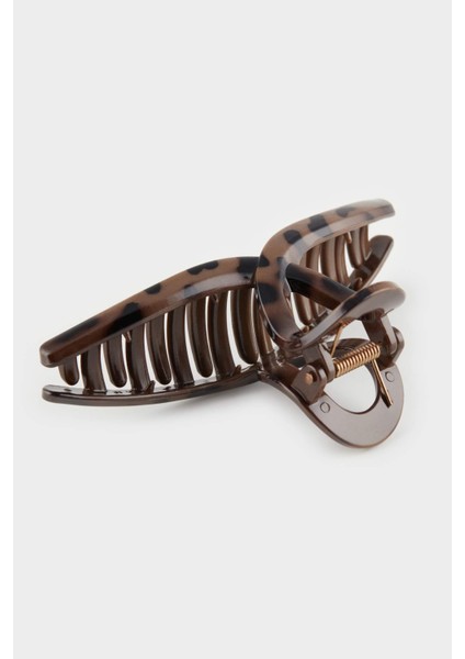 Kadın Leopar Desenli Mandal Toka E5742AXNS modelleri