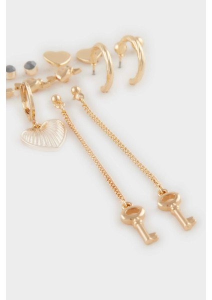 Kadın 9'lu Gold Küpe E4447AXNS fiyatları