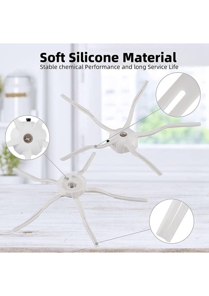 Xiaomi Roborock Q7 / Q7+ / Q7 Max/ Q7 Max+ Elektrikli Süpürge Yedek Parçaları Için 16 Parça Aksesuar Seti (Yurt Dışından)
