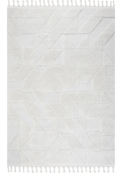 Northvay Bukleli Yumuşak Peluş Post Iskandinav Oturma Odası Salon Halısı 68108