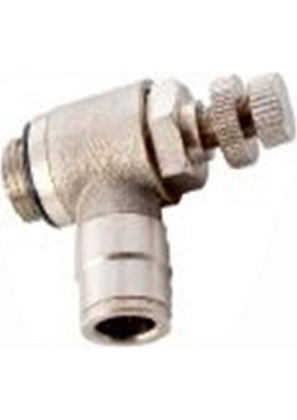 MNSEG06-03 Piston Üstü Metal Kısmalı Dirsek 3/8 - 6