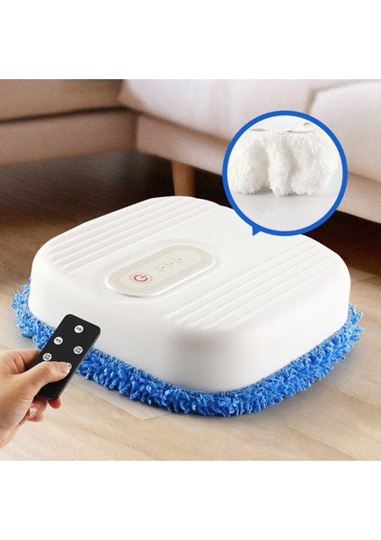 Akıllı Robot Süpürge Kuru Islak Paspas Temizleyici Süpürme Robotu, Beyaz (Yurt Dışından)