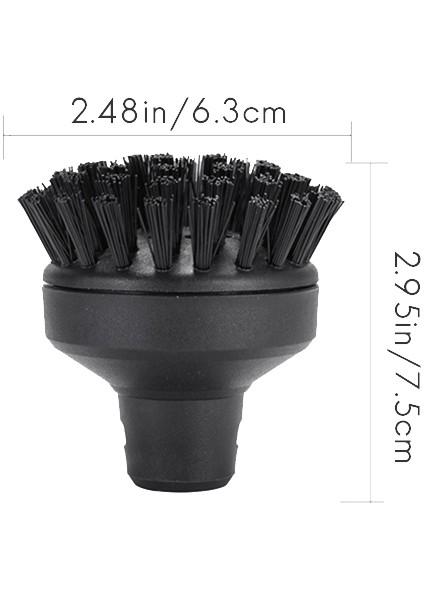 Karcher Sc1 Sc2 Sc3 Sc4 Sc5 Temizleyici B Için Power Nozzle Yuvarlak Fırça Seti (Yurt Dışından)
