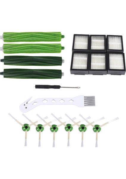 I3 I4 I6 I7 I8 E5 E6 E7 Robot Süpürge Ana Yan Fırça Hepa Filtresi Için Yedek Parçalar (Yurt Dışından) modelleri