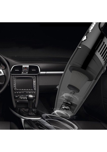 120W 12V Araba Vakum Süpürgesi Araba Islak ve Kuru Siyah Emiş (Yurt Dışından) indirimleri