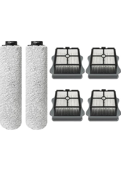 Tineco Iflora 3 / One S3 Ana Fırça 4 Filtre ve 2 Silindir Için 6 Adet (Yurt Dışından)