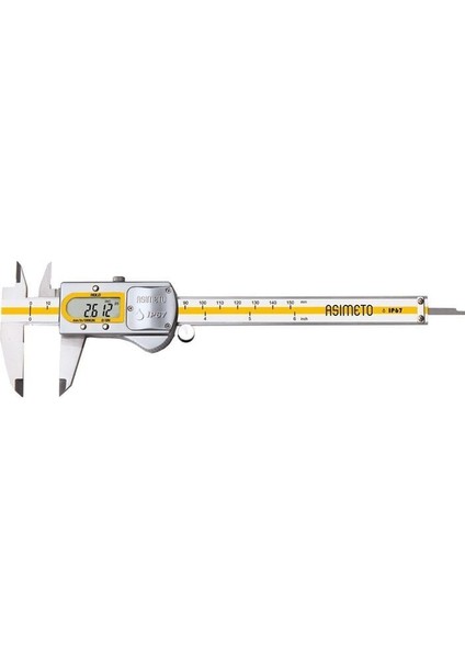 0-200MMX0,01 IP67 (Su Geçirmez) Metal Kasa Dijital Kumpas AS-305083