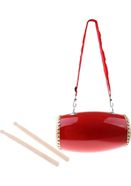 Çocuklar Ahşap Bel Davul Öncesi Eğitici Oyuncaklar Için Müzik Aleti (Yurt Dışından)