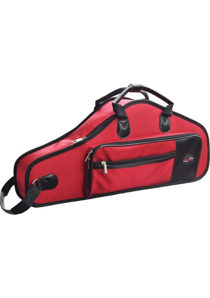 Oxford Saksafon Çantası Dış Cep Saksafon Çanta Cihazları ile Kalınlaşırmızı (Yurt Dışından)