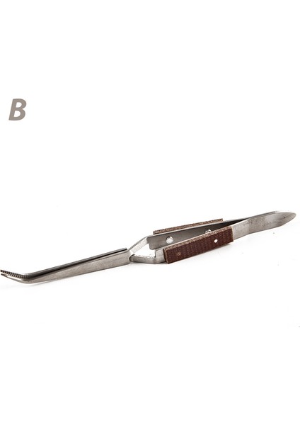 B Tarzı 1 Adet Paslanmaz Çelik Çapraz Kilitleme Kilit Pense Kendiliğinden Kapanan Takı Lehimleme El Sanatları Onarım El Aracı Korozyona Dayanıklı (Yurt Dışından)