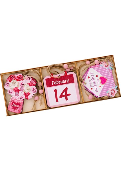 9x Ahşap Oturma Odası Dıy El Sanatları Projesi B Için Askı Süsleri (Yurt Dışından)