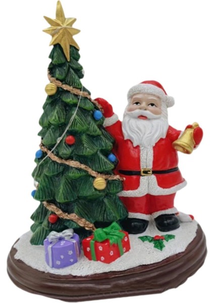 Festivaller Şömine Noel Baba Için Noel Dekorasyonu ile Noel Heykelcik (Yurt Dışından)