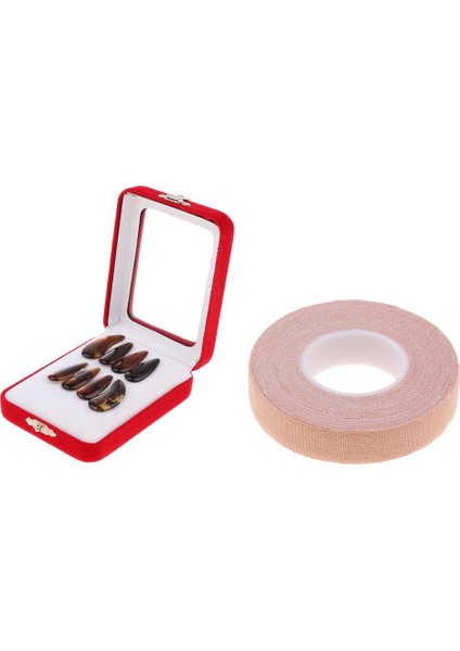 1 Paket Oluklu ve Fiyonklu Guzheng Uçları Kutusuyla Birlikte (Yurt Dışından)