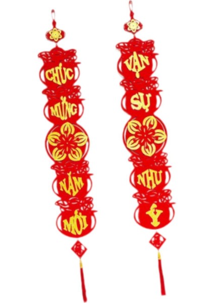 Vietnam Yeni Yılı Beyitleri Kutlama Tatili Için Ev Dekorasyonu Dış Mekan (Yurt Dışından) indirimleri