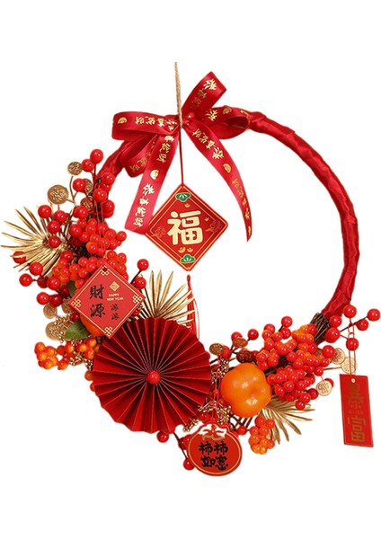 Çin Yılı Çelenk Asılı Süsleme Ön Kapı Düğün Çiftlik Evi Için (Yurt Dışından) fiyatları