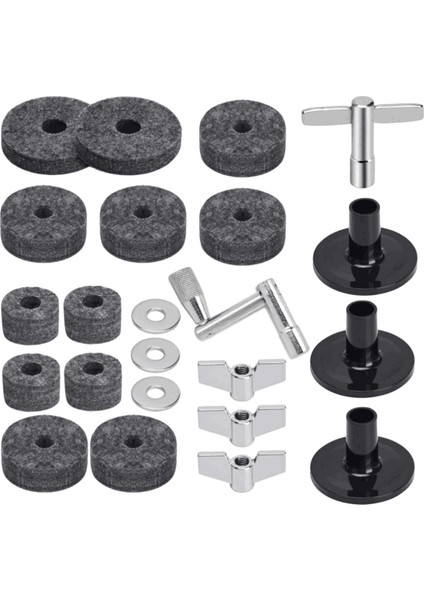 23X Zil Yedek Aksesuarı Zil Yedek Zil Standı Gri (Yurt Dışından) fiyatları