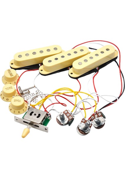 St Elektro Gitar Enstrüman Aksesuarı Için Gitar Pickup Seti Gitar Pickup (Yurt Dışından) indirimleri