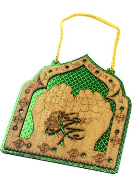 Eid Asılı Kolye ile Dize Ramazan Süsleri 02 (Yurt Dışından)