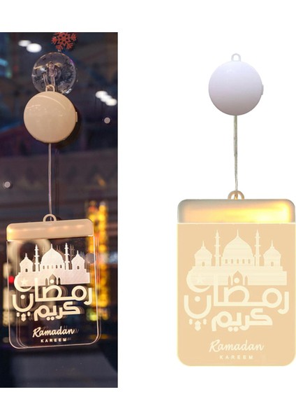 Akrilik Ramazan Eid Mubarak LED I I Dekorasyon 1 (Yurt Dışından) modelleri