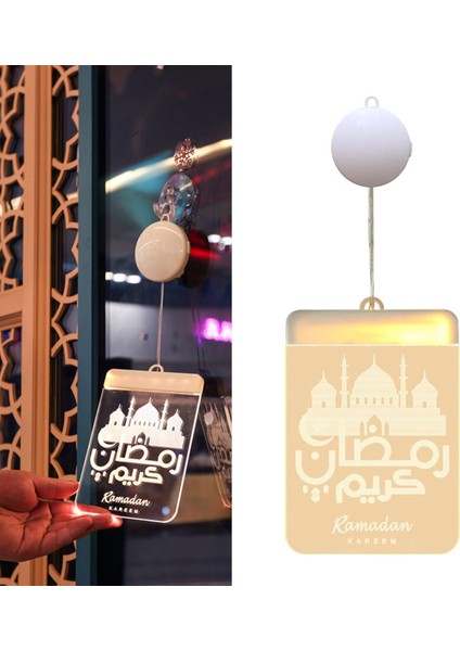 Akrilik Ramazan Eid Mubarak LED I I Dekorasyon 1 (Yurt Dışından) indirimleri