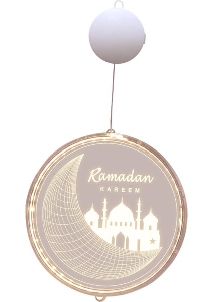 Ramazan Asılı Işık Süs Powered Yuvarlak 9.4 Inç Parlak Sı B (Yurt Dışından) modelleri