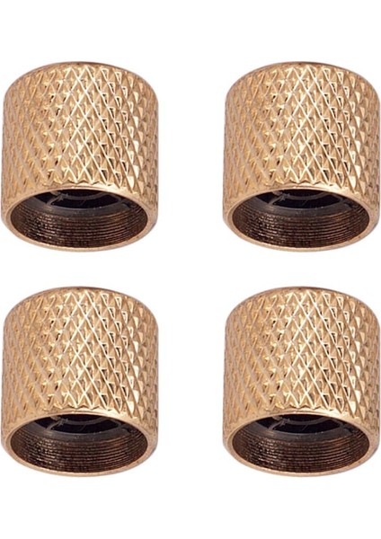 4 Parça Ses Kontrol Düğmeleri Elektro Gitar Aksesuarı Altın Için Caps (Yurt Dışından) fiyatları