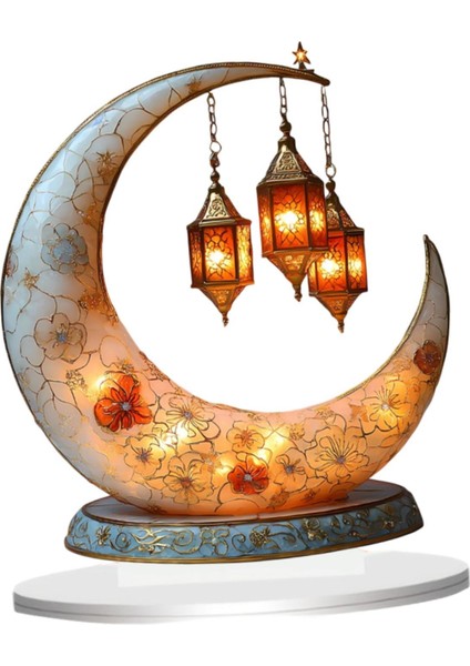 Festivali C Için Ramazan Ay Işığı Eid Mubarak Işığı (Yurt Dışından) modelleri
