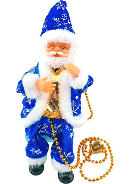 Ğı Şömine Mavisi Için Elektrikli Noel Baba Tırmanma Ipi Noel Dekorasyonu (Yurt Dışından) modelleri