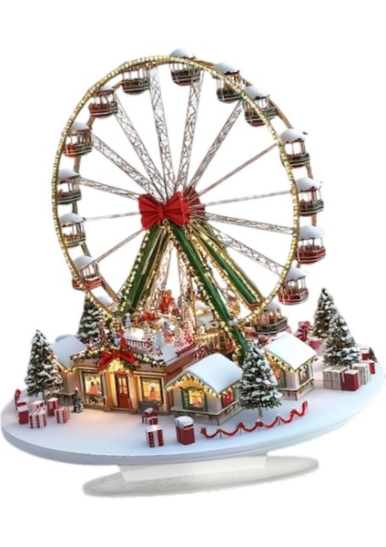 Ev Tatili Için Akrilik Noel Dekorasyonu (Yurt Dışından) indirimleri