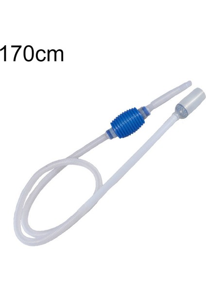 170CM Tarzı Akvaryum Sifon Dalgıç Pompa Yarı Otomatik Su Değiştirme Değiştirici Çakıl Filtresi Aksesuarları (Yurt Dışından)