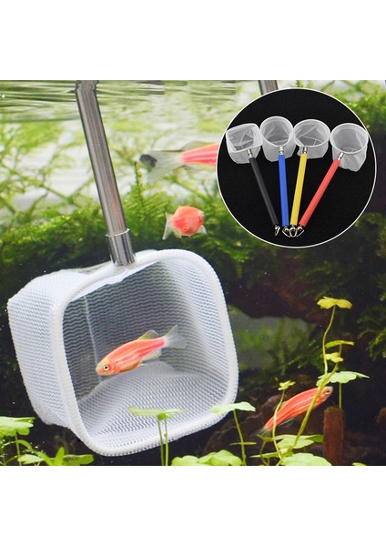 B Tarzı 1 Adet Çekilebilir Akvaryum Balık Tankı Yakalama Ağı Paslanmaz Çelik Çubuk Balıkçılık Yuvarlak Kare Cep Karides Yakalama Ağları Malzemeleri (Yurt Dışından) indirimleri