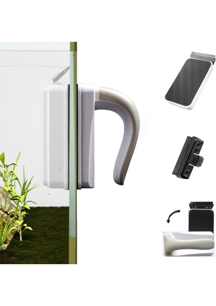 Sıradan Stil S Stili Yeni Stil Manyetik Yüzen Fırça Balık Tankı Cam Yosun Temizleyici Akvaryum Temizleyici Balık Tankı Temizleme Aracı Manyetik Fırça (Yurt Dışından) fiyatları