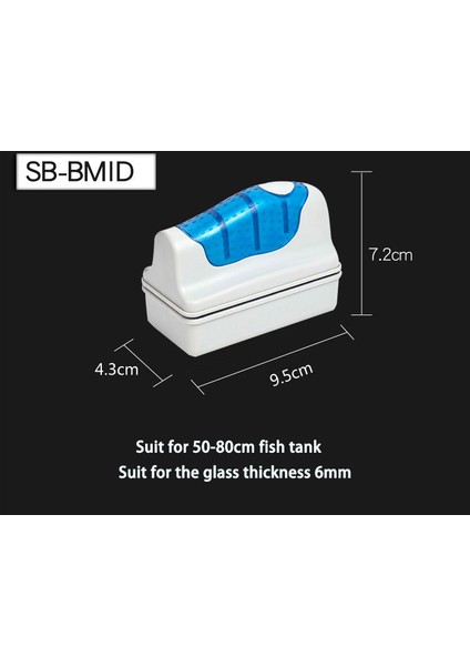 M Tarzı Sobo Manyetik Akvaryum Balık Tankı Cam Yosun Temizleyici Temizleyici Manyetik Fırça Akvaryum Tankı Balık Akvaryum Araçları Yüzen Fırça (Yurt Dışından)