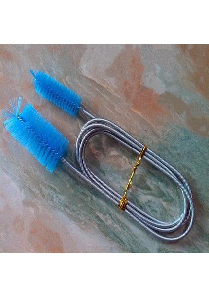 Sarı Stil 155CM Akvaryum Temizleme Fırçası Esnek Bükülmüş Boru Için Çift Uçlu Su Filtre Pompa Hava Tüpü Hortum Temizleyici Balık Tankı Aksesuarları (Yurt Dışından) modelleri