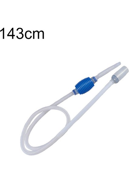 143 cm Stili 1 Adet Yarı Otomatik Akvaryum Temizlik Vakumu Su Değişim Değiştirici Çakıl Akvaryum Basit Balık Tankı Vakumu Sifon Pompası Temizleyici (Yurt Dışından)