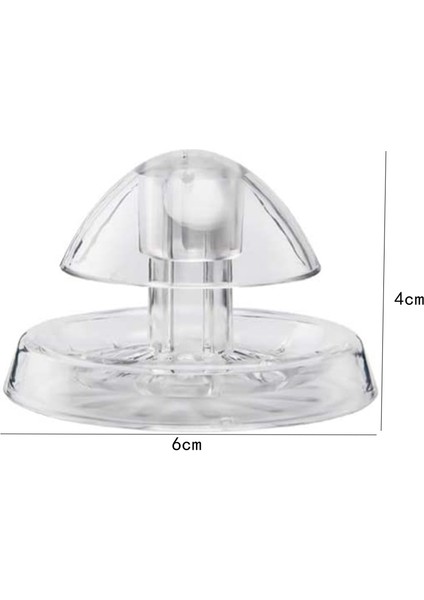 6cm Tarzı Beyaz Net Salyangoz Tuzak Yakalayıcı Bitkiler Planaryen Zararlı Plastik Yakalama Aracı Bitki Tankı Akvaryum Ortamı Temiz Sıcak Sülük Savaşçısı (Yurt Dışından)