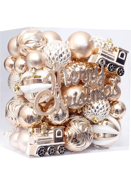 65X Noel Topları Dekorasyon Dıy Çıkarılabilir El Sanatları Askı Süsleri (Yurt Dışından) fırsatları