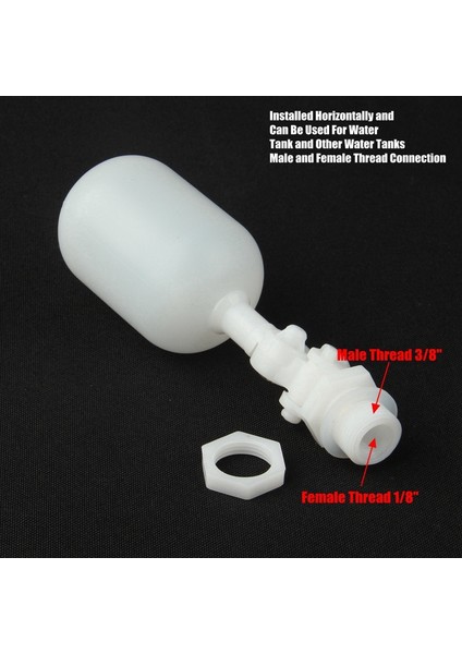 Yeşil Stil -6mm Mini Yüzen Vana Akvaryum Balık Tankı Su Dağıtıcı Yüzer Top Vana Su Tankı Seviye Kontrolü Ters Osmoz Sistemi (Yurt Dışından)