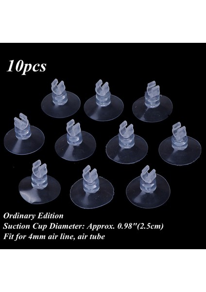 Pic Gösterisi Stili Olarak Siyah Şeffaf Plastik Akvaryum Balık Tankı Emme Kupaları Tutucuları Hava Pompası Hortumu Sabitleme Emme Kupası (Yurt Dışından)