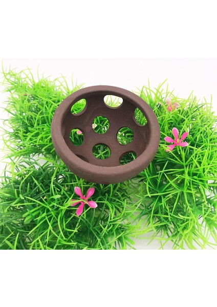 Yarım Daire Stili 6X5X3.7CM Seramik Ev Balık Tankı Akvaryum Süsü Mağara Pottery Akrep Evi Kavanoz Simülasyon Taş Süs Eşyası (Yurt Dışından) modelleri