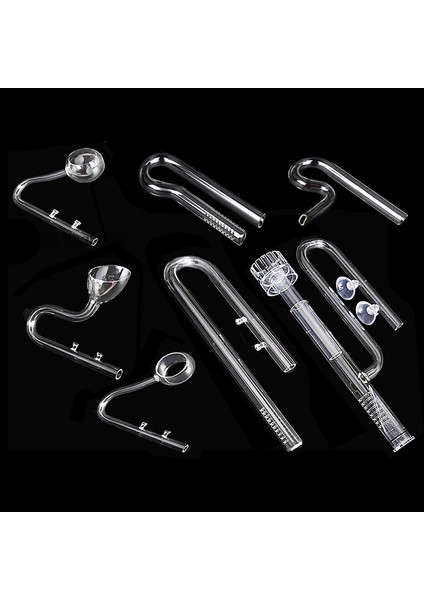 Out 13MM Tarzı Akvaryum Yüzey Süzgeci Cam Zambak Boru Girişi Çıkışı Su Bitkileri Tankı Dış Filtre Balık Tankı Aksesuarları (Yurt Dışından)