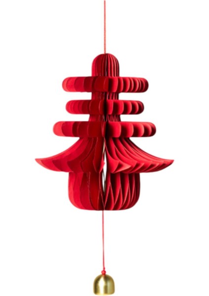 Yılan Yılı Asılı Süsleme Işğaçları Için Ay Yılı Dekorasyonu Büyük (Yurt Dışından)