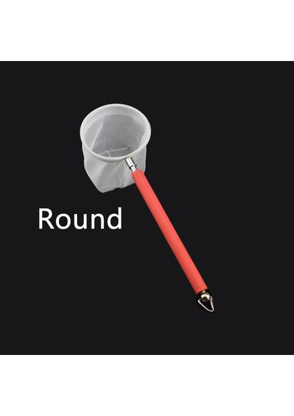 Yuvarlak Stil Rastgele Renk Akvaryum Geri Çekilebilir 3D Paslanmaz Çelik Balık Ağı Cep Karides Yakalama Balık Tankı Temizleme Ağı Yuvarlak Kare Şekil (Yurt Dışından)