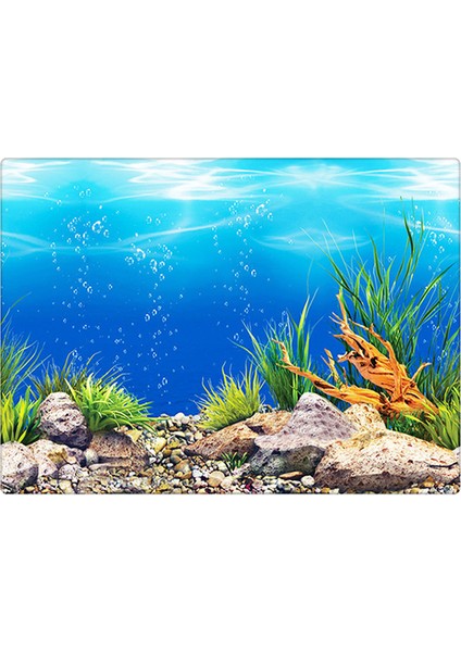 Arkaplan H Stili 50X80CM Akvaryum 3D Sticker Poster Balık Tankı Akvaryum Arka Plan Aksesuarları Dekorasyon Deniz Bitkisi Akvascape Boyama (Yurt Dışından) modelleri