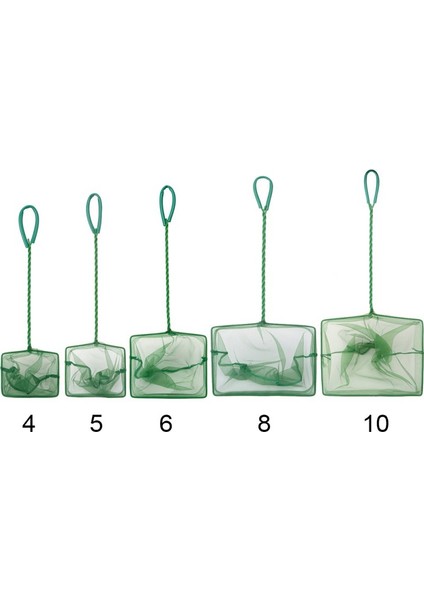 Yeşil Stil S Beden Küçük Boy Yoğun Ağlı Yuvarlak Küçük Gözenekli Akvaryum Balığı, Karides ve Böcekler Için Av Ağı (Yurt Dışından)