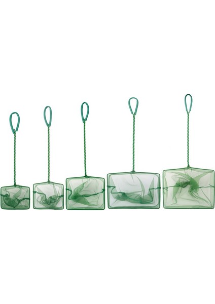 Yeşil Stil S Beden Küçük Boy Yoğun Ağlı Yuvarlak Küçük Gözenekli Akvaryum Balığı, Karides ve Böcekler Için Av Ağı (Yurt Dışından) modelleri