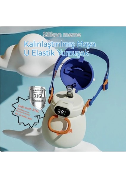 Ayçiçeği Çocuk Su Bardağı Motu Paslanmaz Çelik Termos Bardak Saman Akıllı Su Bardağı (Yurt Dışından) indirimleri