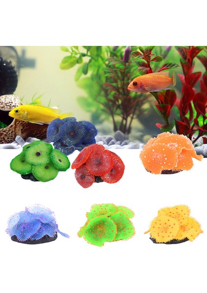 C-6.5X6X2.6CM Stili Reçine Mercan Dekorasyonu Yapay Dekoratif Mercan Ev Balık Tankı Peyzajı Sualtı Süslemeleri (Yurt Dışından) fırsatları