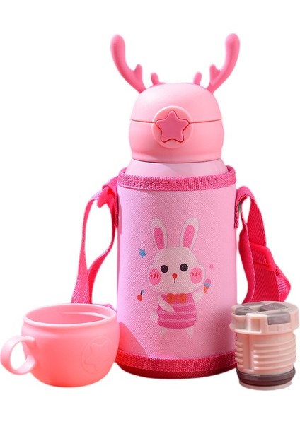 500 Ml. Taşınabilir Yalıtımlı Çocuk Suluk - Mor (Yurt Dışından)